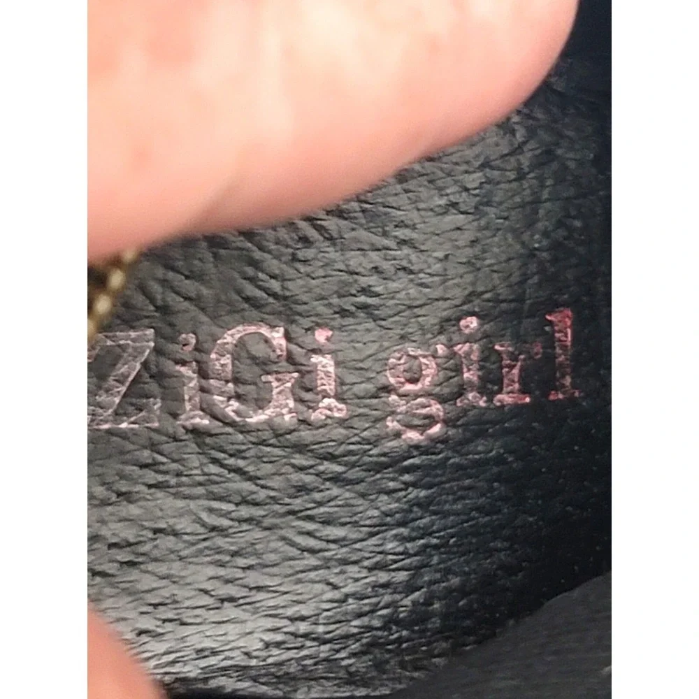 ZiGi Girl Over The Knee Boots Womens Black Suede Lace Up Back Side Zip Tall‎